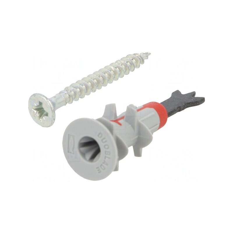 Plastic Drywall Screws DuoBlade - 25pcs | Electronic-mag.ro | Componente Electronice