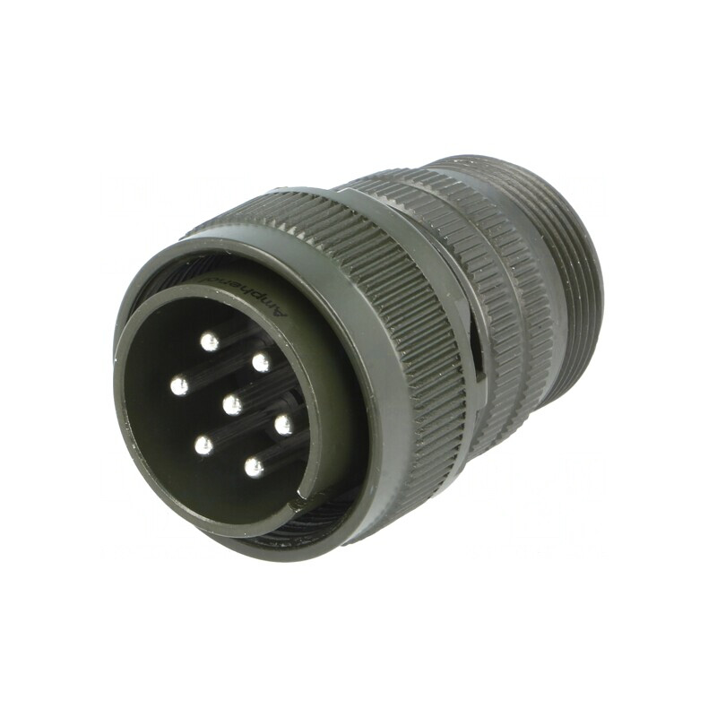 Conector circular 20mm aliaj aluminiu 15 pini | Electronic-mag.ro | Componente Electronice