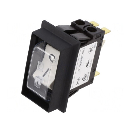 Întrerupător Supracurent 20A MCB | Electronic-mag.ro | Componente Electronice