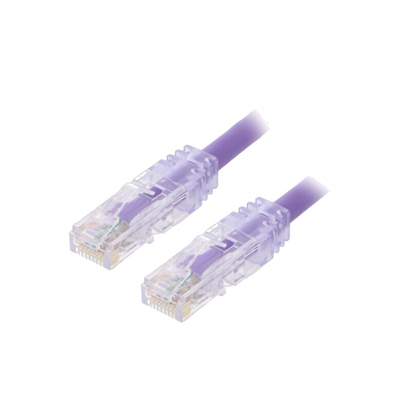 Patch Cord UTP Cat6 LSZH Violet 5m | Electronic-mag.ro | Componente Electronice Patch Cord UTP Cat6 LSZH Violet 5m | Electronic-mag.ro | Componente Electronice