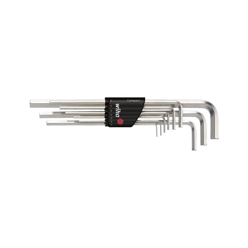 Set chei imbus crom-vanadium 9 buc. WIHA | Electronic-mag.ro | Componente Electronice