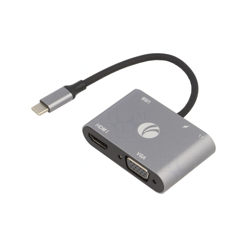 Adaptor OTG USB 3.0/3.1 Negru 0.15m 5Gbps | Electronic-mag.ro | Componente Electronice