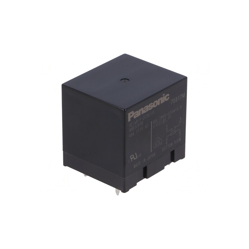 Releu Electromagnetic SPST-NO 9VDC 48A | Electronic-mag.ro | Componente Electronice