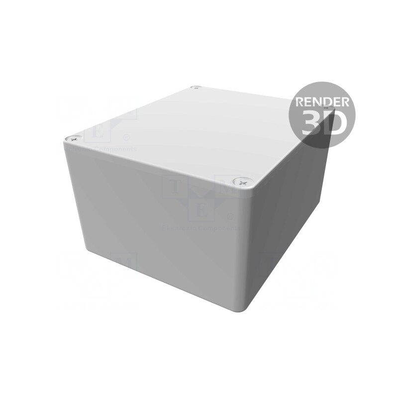 Carcasă universală aluminiu 100x120x64mm 1590W | Electronic-mag.ro | Componente Electronice