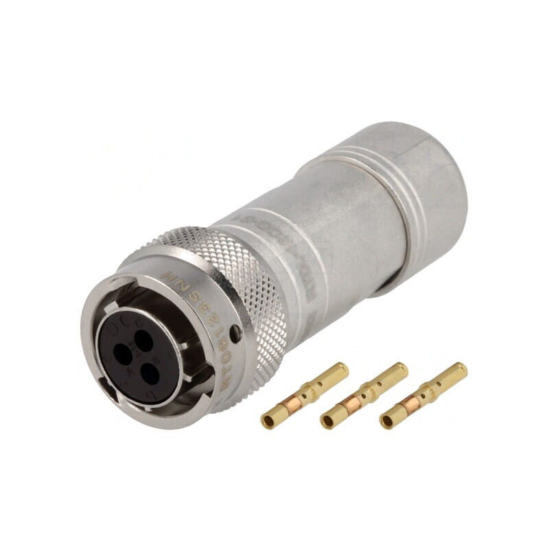 Conector Circular RT360 Mufă Mamă 3 PIN 13A | Electronic-mag.ro | Componente Electronice