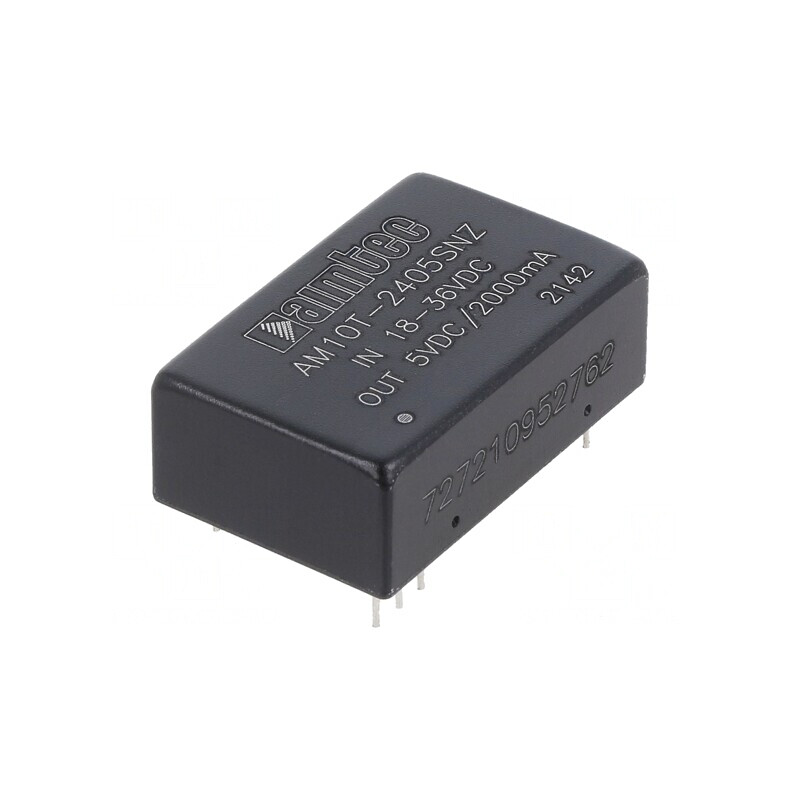 Convertor DC/DC 10W 18-36V la 5V 2A DIP24 | Electronic-mag.ro | Componente Electronice