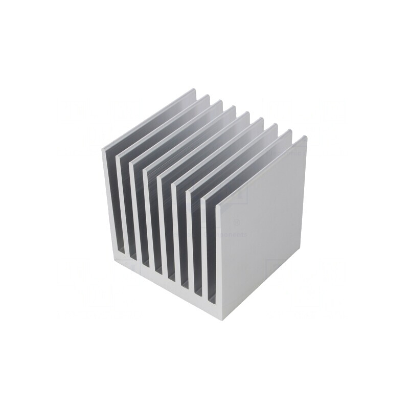 Radiator extrudat cu aripioare 75x80x80mm | Electronic-mag.ro | Componente Electronice