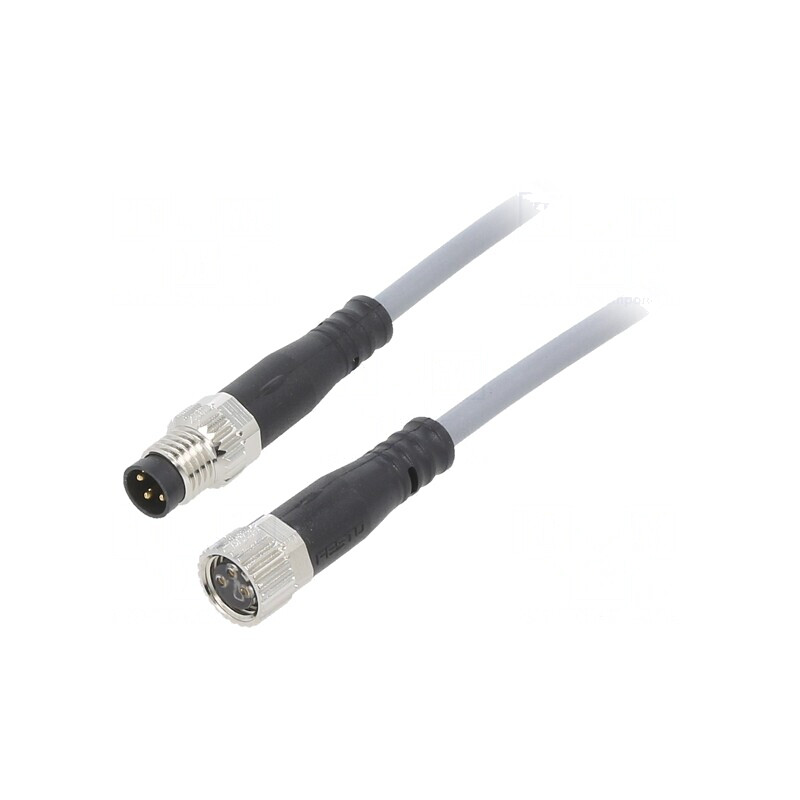 Cablu Conectare M8 3-Pin 0.5m | Electronic-mag.ro | Componente Electronice