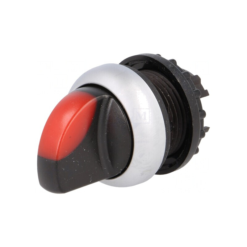 Comutator Rotativ 22mm cu LED Roșu | Electronic-mag.ro | Componente Electronice