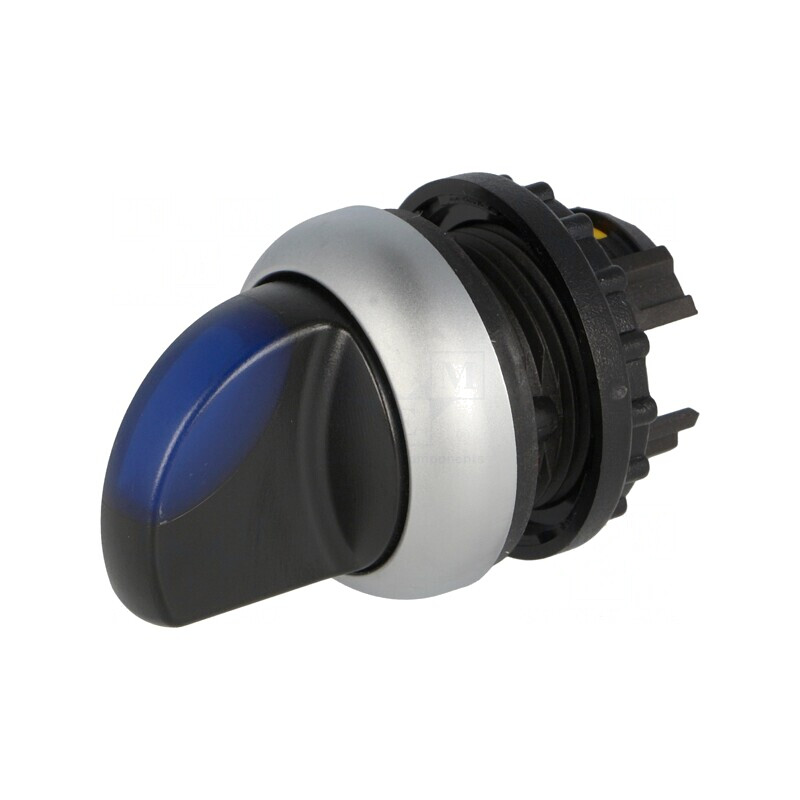 Comutator Rotativ 22mm Albastru IP67 | Electronic-mag.ro | Componente Electronice