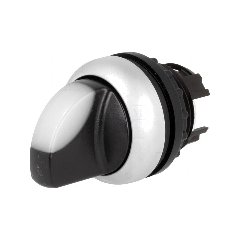Comutator Rotativ 22mm Poziție Stabilă 2 Albă | Electronic-mag.ro | Componente Electronice