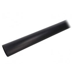 Manşon termocontractabil cu adeziv 30mm negru 1m | Electronic-mag.ro | Componente Electronice