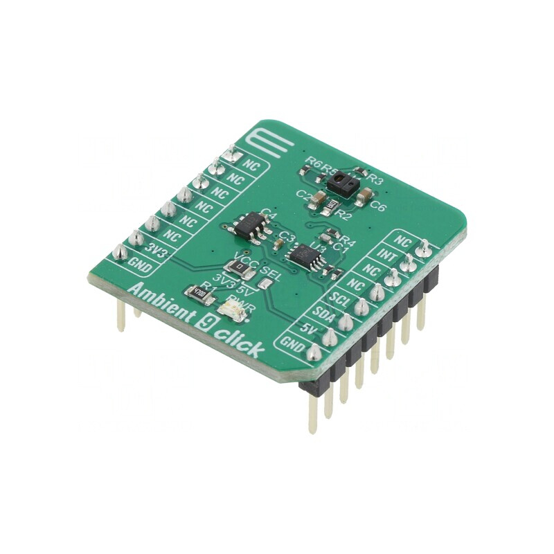 Click Board Senzor de Iluminare Ambient 9 I2C APDS-9160-003 | Electronic-mag.ro | Componente Electronice