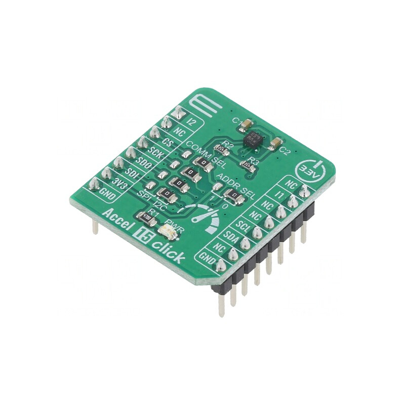 Placă Prototip Accelerometru I2C/SPI ACCEL 15 CLICK BMA490L | Electronic-mag.ro | Componente Electronice