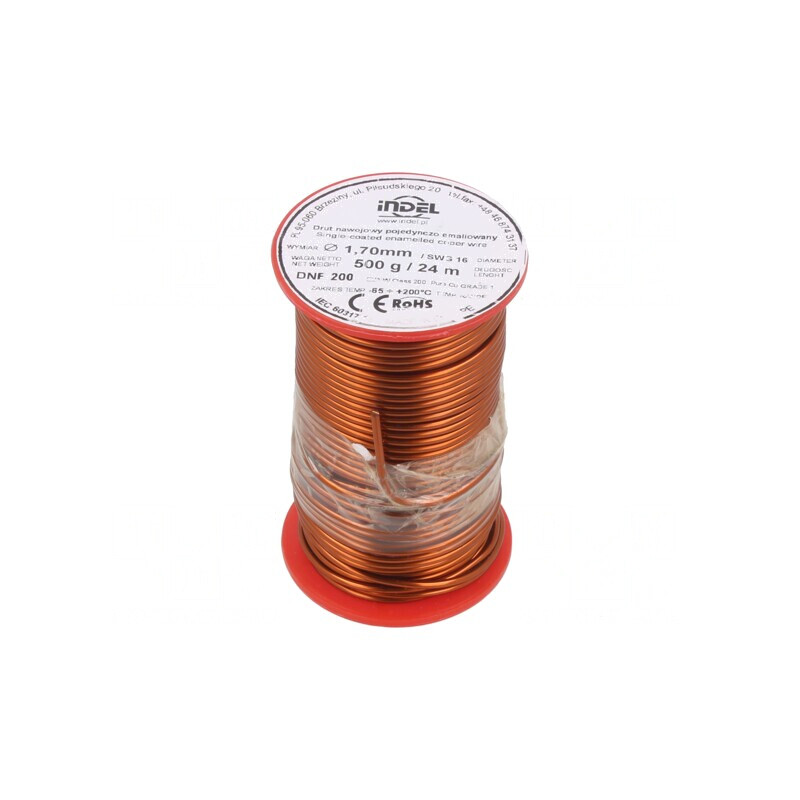 Sârmă Emailată Cupru 1,7mm 0,5kg | Electronic-mag.ro | Componente Electronice