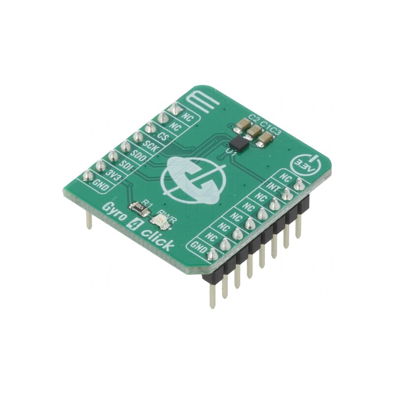 GYRO 4 CLICK Giroscop SPI 3.3V Placă Prototip | Electronic-mag.ro | Componente Electronice