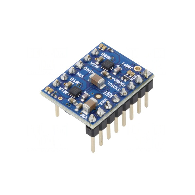 Controler Motor DC Motoron UART 1.8-22V 2 Canale | Electronic-mag.ro | Componente Electronice