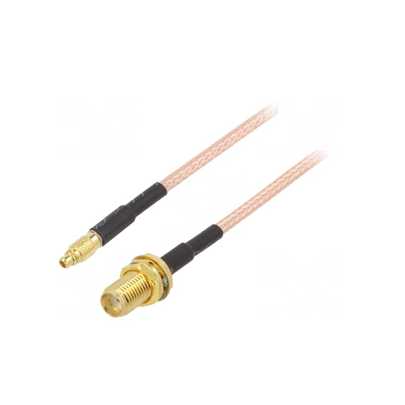Cablu Coaxial MMCX Tată la SMA Soclu 0,5m | Electronic-mag.ro | Componente Electronice