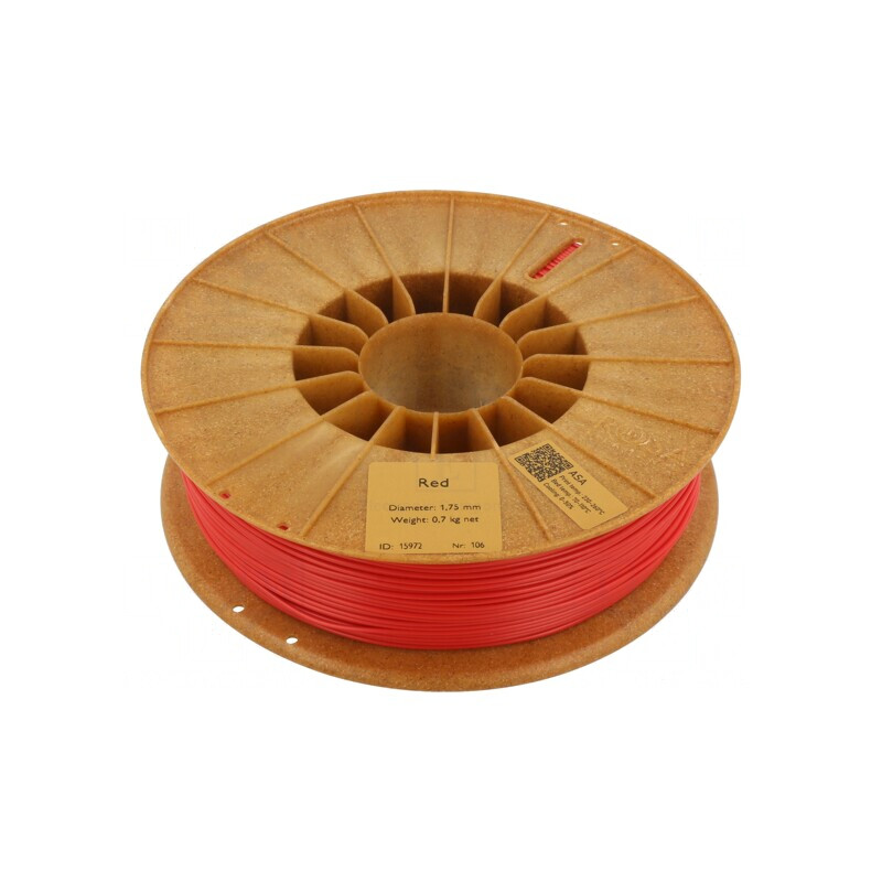 Filament ASA 1,75mm Roșu 700g | Electronic-mag.ro | Componente Electronice