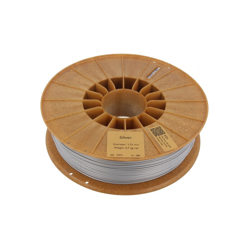 Filament ASA 1.75mm Argintiu 700g | Electronic-mag.ro | Componente Electronice