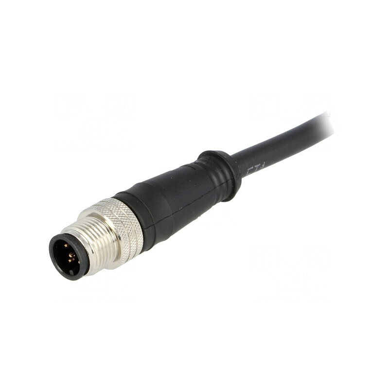 Mufă M12 5 pini tată DeviceNet/CANopen 5m IP67 60V 4A | Electronic-mag.ro | Componente Electronice