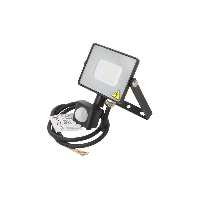 Proiector LED 10W Alb Rece IP65 6400K | Electronic-mag.ro | Componente Electronice