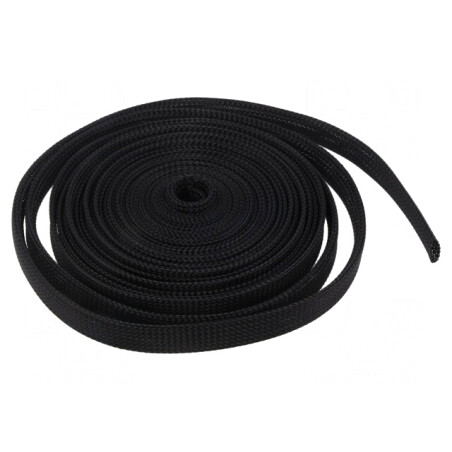 Trese Poliester Negru 15-27mm L: 10m | Electronic-mag.ro | Componente Electronice