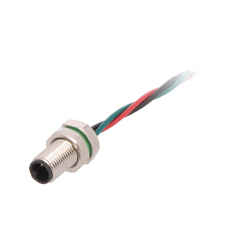 Conector M5 3 PIN IP67 60V 100mm 1A | Electronic-mag.ro | Componente Electronice