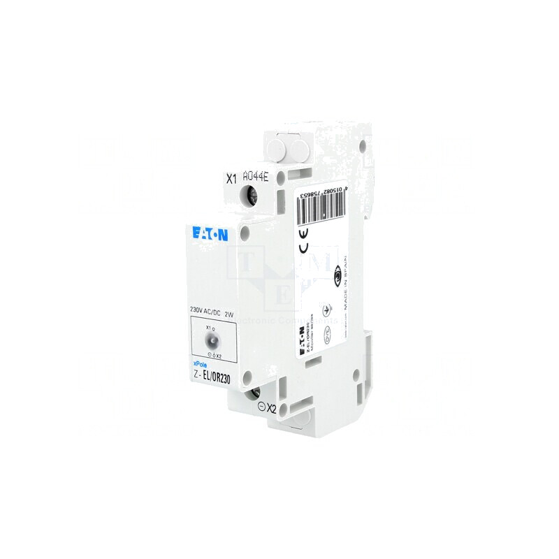 Lampă de control LED 230V pentru șină DIN | Electronic-mag.ro | Componente Electronice