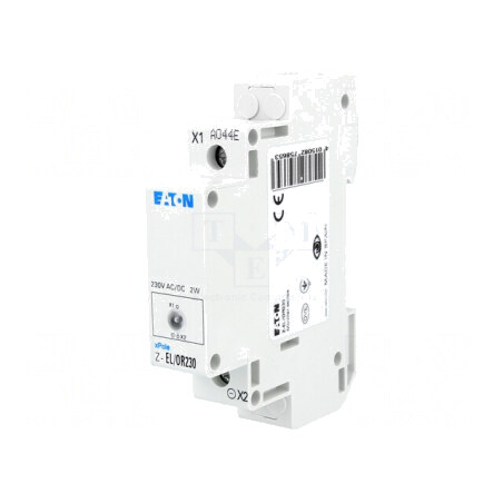 Lampă de control LED 230V pentru șină DIN | Electronic-mag.ro | Componente Electronice