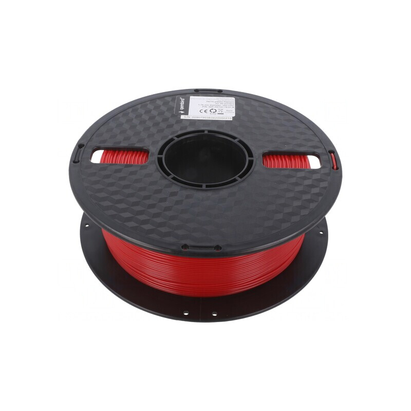 Filament PET-G 1,75mm Roșu 1kg | Electronic-mag.ro | Componente Electronice