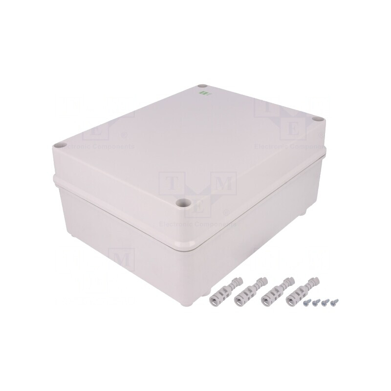 Carcasă Universală Industrial Gri 220x280x127mm | Electronic-mag.ro | Componente Electronice