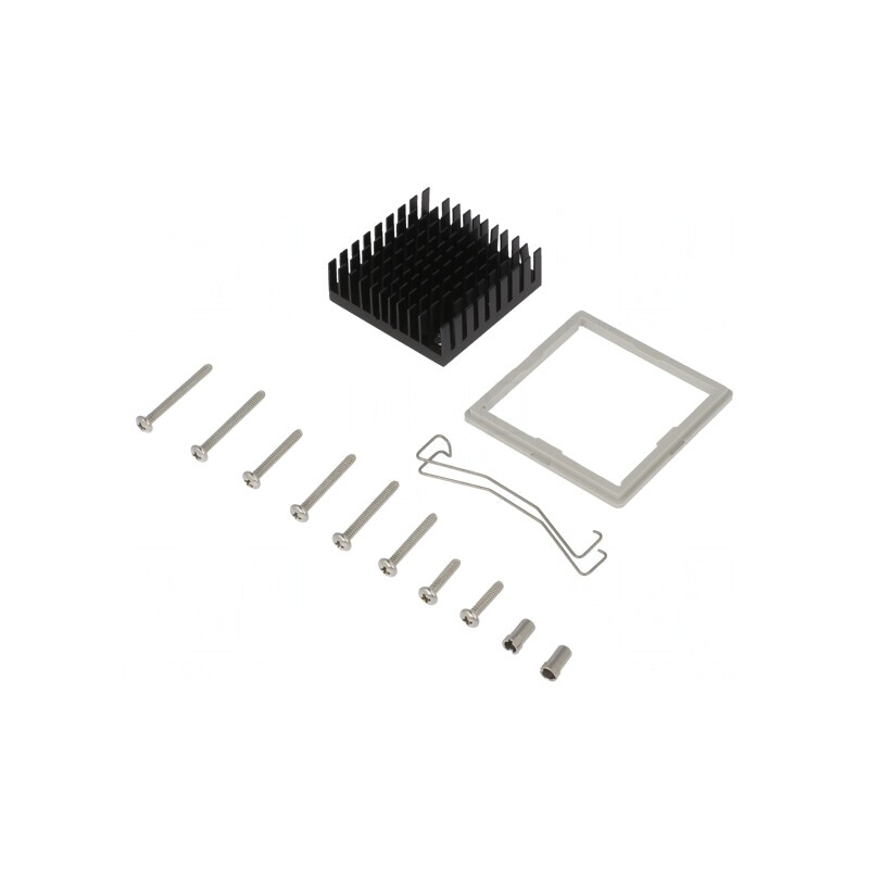 Radiator extrudat cu aripioare negru 42x42x14.5mm | Electronic-mag.ro | Componente Electronice Radiator extrudat cu aripioare negru 42x42x14.5mm | Electronic-mag.ro | Componente Electronice