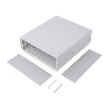 Carcasă ABS Gri Deschis 154x173x54 mm | Electronic-mag.ro | Componente Electronice