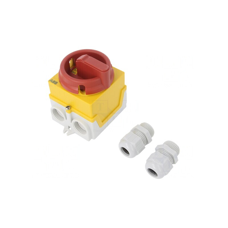 Comutator cu Came 2 Positii 20A 2 Poli în Carcasă | Electronic-mag.ro | Componente Electronice