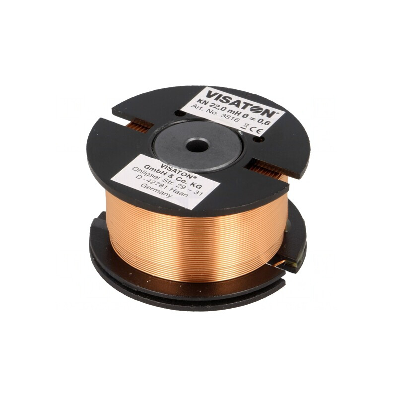 Bobină Inductor 22mH 5.2Ω 55x30mm Fir 0.6mm | Electronic-mag.ro | Componente Electronice