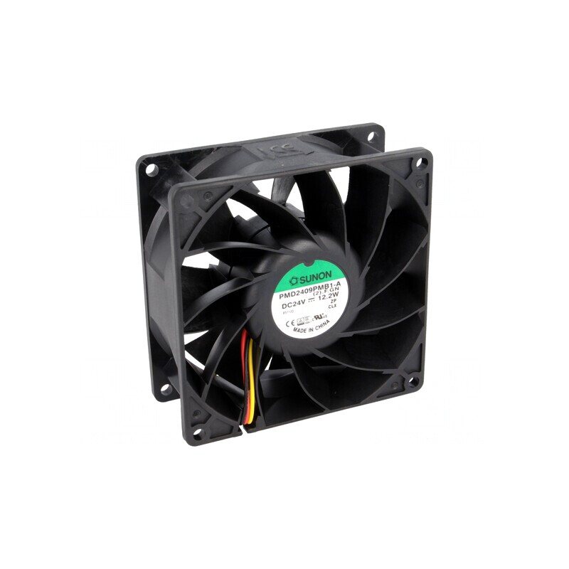Ventilator DC axial 24V 92x92mm 204m3/h | Electronic-mag.ro | Componente Electronice
