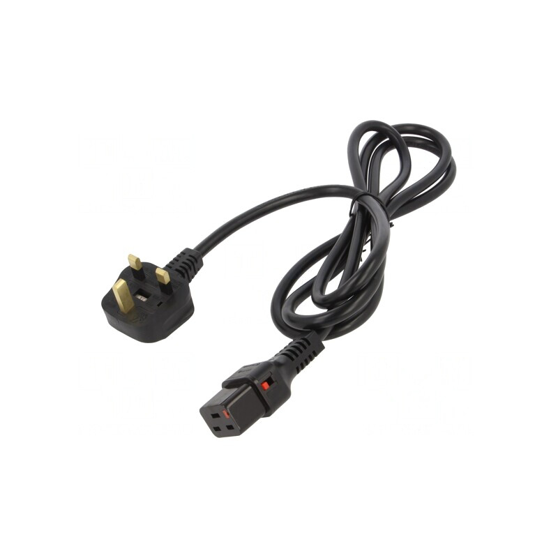Cablu Alimentare Blocare 2m BS 1363 la IEC C19 | Electronic-mag.ro | Componente Electronice