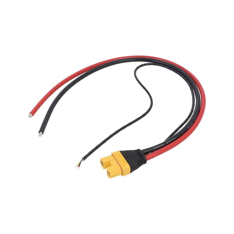 Mufă alimentare DC AS150U mamă cu cabluri | Electronic-mag.ro | Componente Electronice