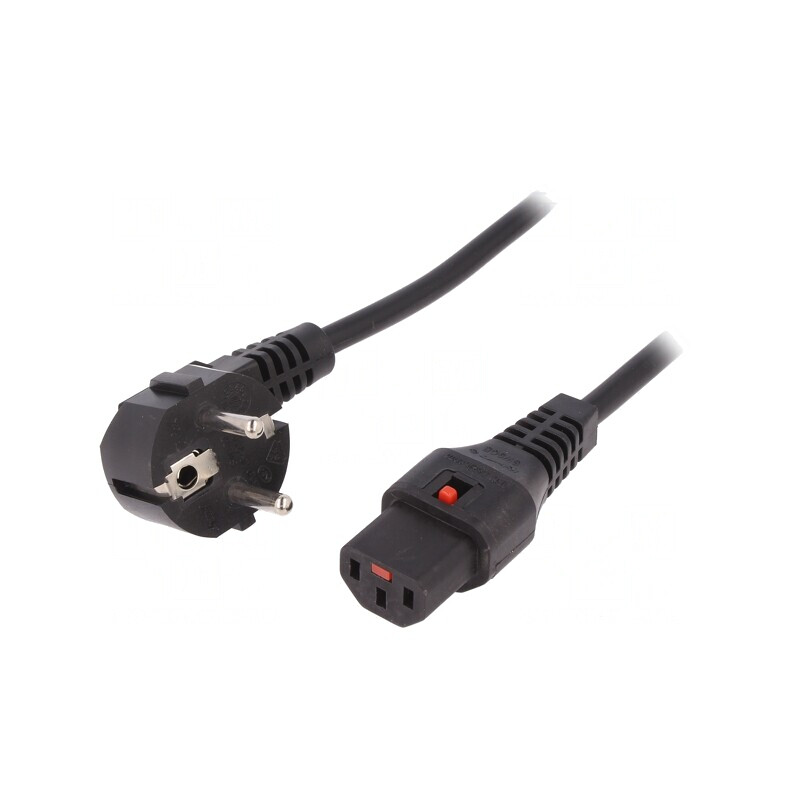 Cablu Alimentare CEE 7/7 la IEC C13 5m 10A | Electronic-mag.ro | Componente Electronice
