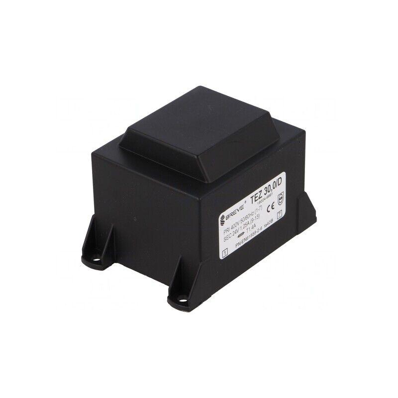 Transformator încapsulat 30VA 24V 1,25A PCB | Electronic-mag.ro | Componente Electronice