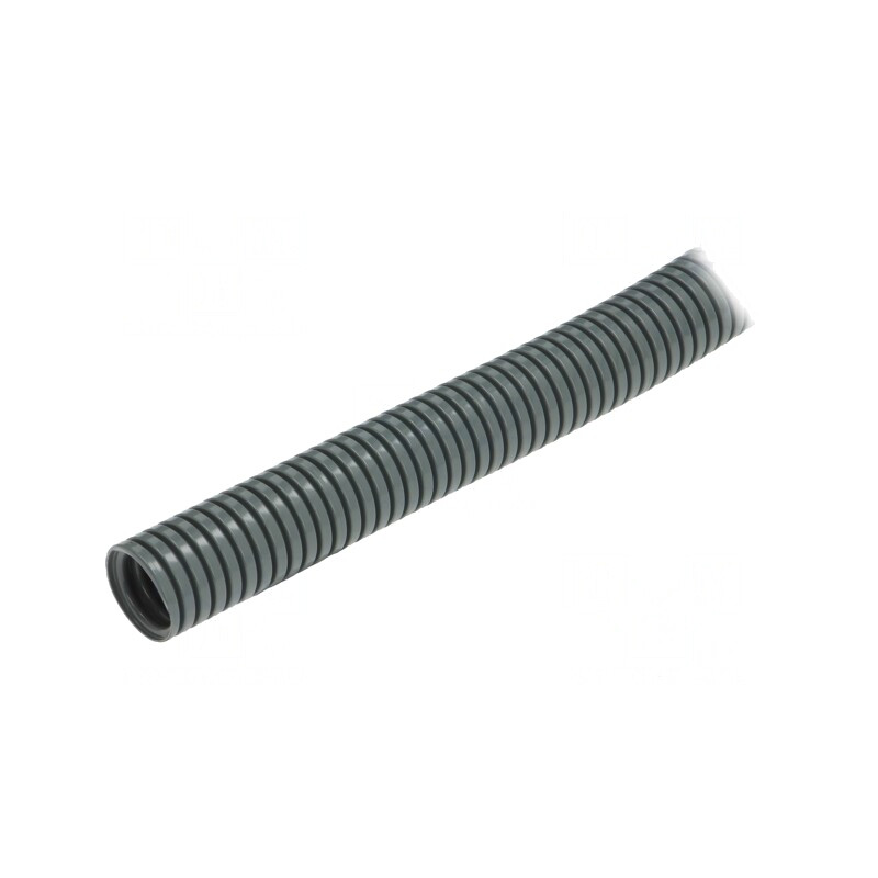 Tub de protecție poliamidă 23mm gri 50m PMAFLEX | Electronic-mag.ro | Componente Electronice