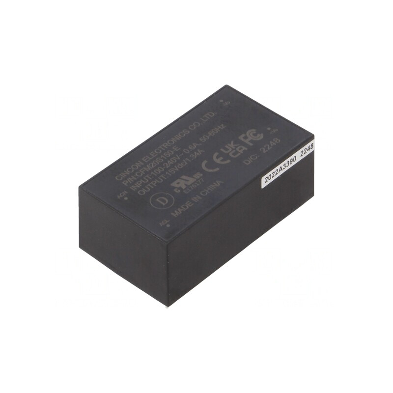 Convertor AC/DC 20W 15VDC CFM20S150-E | Electronic-mag.ro | Componente Electronice Convertor AC/DC 20W 15VDC CFM20S150-E | Electronic-mag.ro | Componente Electronice