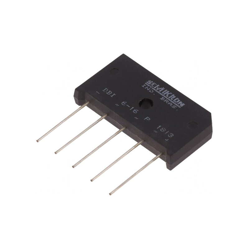 Punte redresoare trifazată 1,6kV 9A 150A THT | Electronic-mag.ro | Componente Electronice