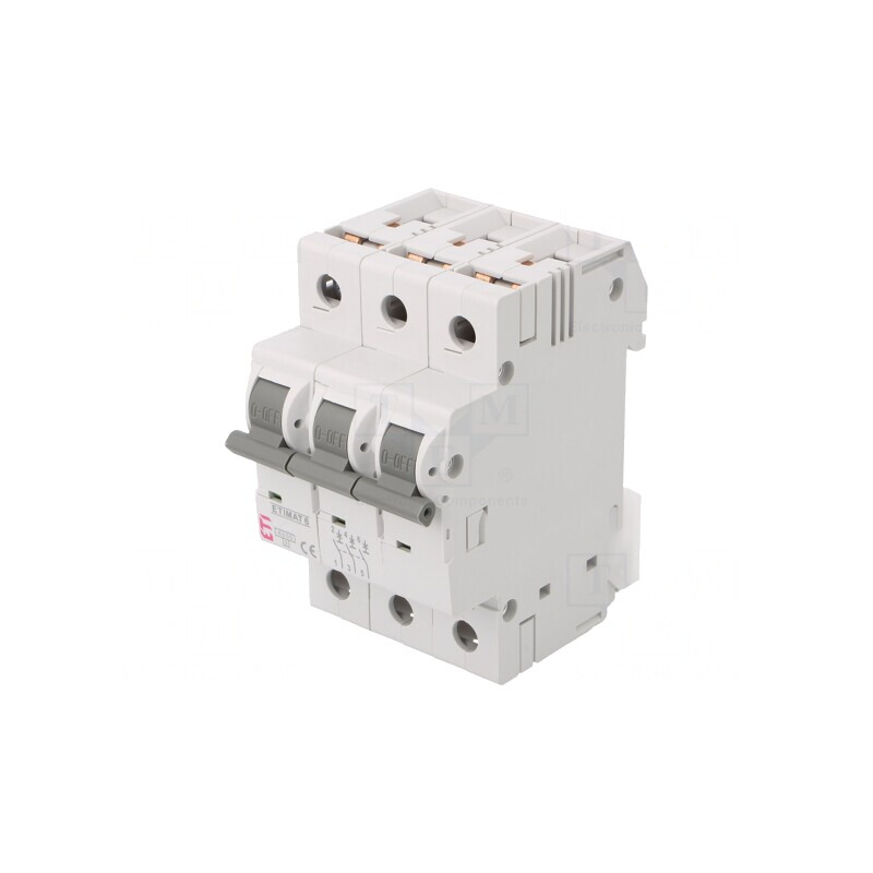 Întrerupător de Supracurent 13A 3P 6kA 230/400V | Electronic-mag.ro | Componente Electronice