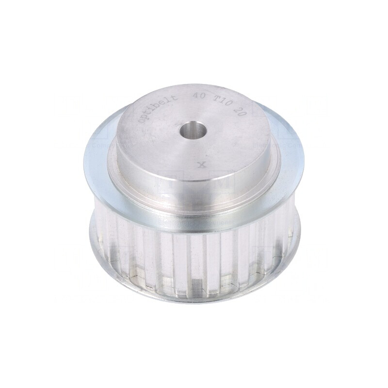 Roată de curea T10 din aluminiu 40mm | Electronic-mag.ro | Componente Electronice