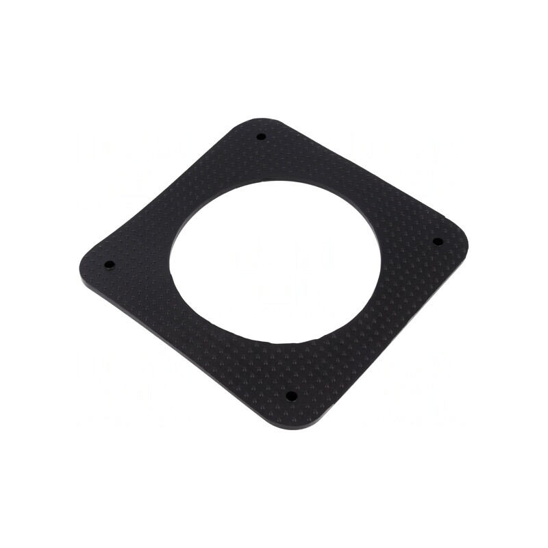 Şaibă Guma Duritate Shore 68 168x168mm 4 Orificii Montaj | Electronic-mag.ro | Componente Electronice