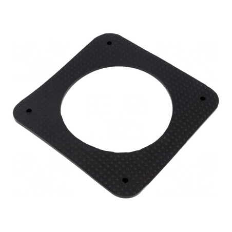 Şaibă Guma Duritate Shore 68 168x168mm 4 Orificii Montaj | Electronic-mag.ro | Componente Electronice