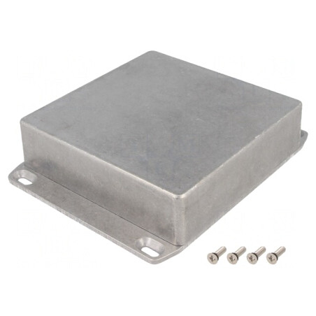 Carcasă Universală cu Lame de Fixare 120x120x34mm | Electronic-mag.ro | Componente Electronice