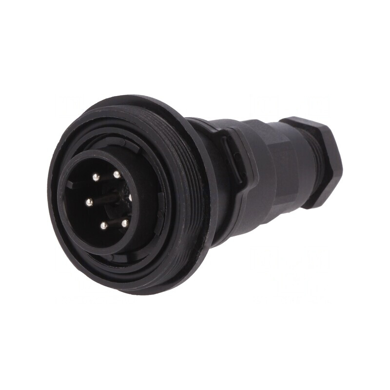 Mufă Circulară Pin 6 Filet Exterior PX0740/P | Electronic-mag.ro | Componente Electronice
